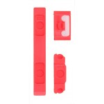 iPhone 5C Mute, Volume and Power Buttons (Pink)